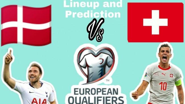 欧预赛瑞士VS丹麦预测