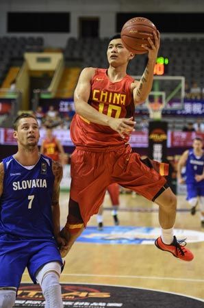 篮球中国vs斯洛伐克